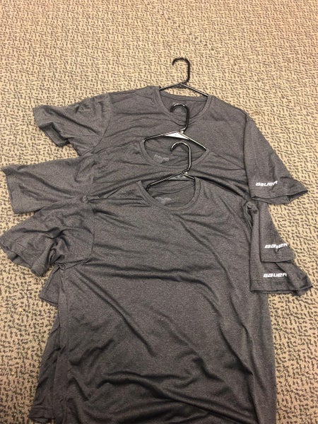 3- PACK Bauer Core Medium Polyester T-shirt