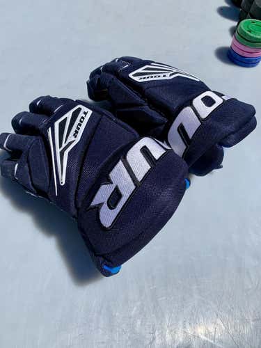 Blue Used Senior Tour Code 1 Gloves 13"