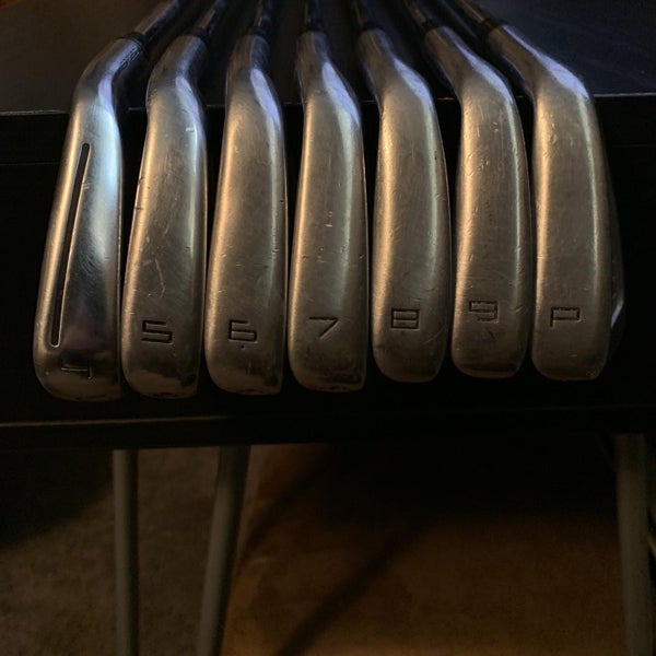 Used Right Handed P760 Stiff Flex Steel Shaft Iron Set