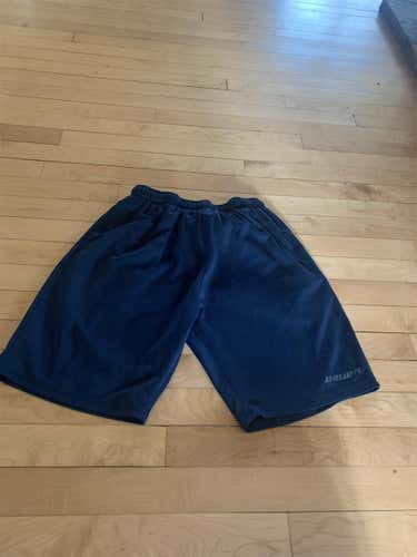 Blue Men's Medium Bauer Shorts