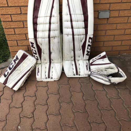 Used 36" Regular Extreme Flex II  Pro Pro Stock Goalie Full Set