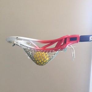 Used ECD Lacrosse Strung Mirage Head - Custom Dyed