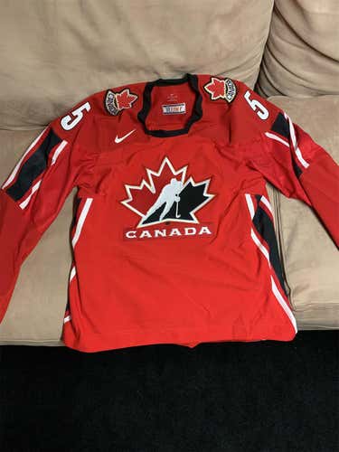 Game Worn Team Canada Colleen Sostorics Jersey