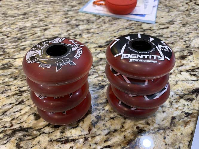 Rink Rat Identity XX GRIP 80MM 76MM Outdoor Wheels (Set of 8)