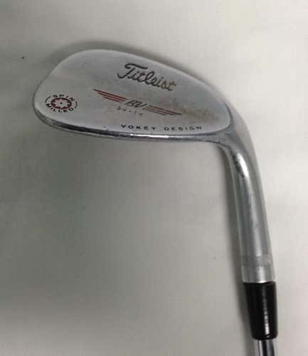 Titleist Vokey Spin Milled Tour Chrome '09 54 Degree Right Handed Men's Regular Flex Wedge