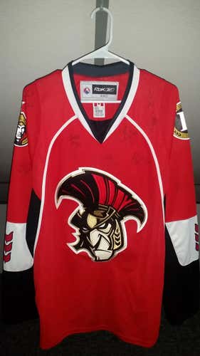 Binghamton Senators Autographed Replica Large Reebok Jersey AHL