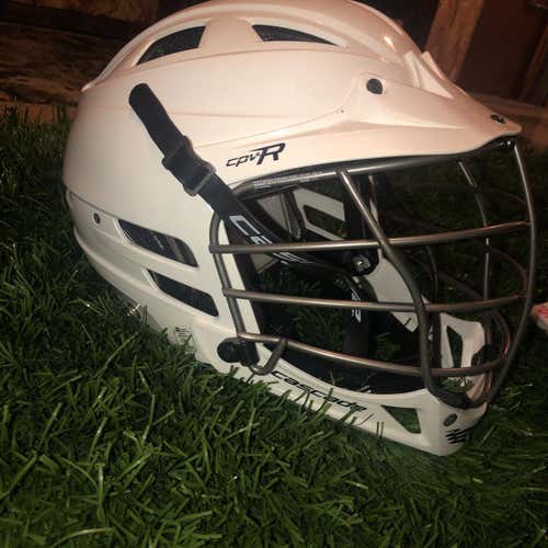 White New Player Cascade CPV-R Helmet