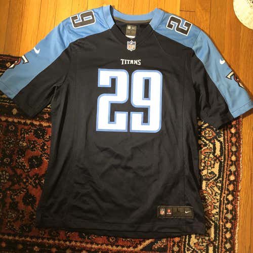 Demarco Murray Navy Blue Men's Large Nike Titans Jersey