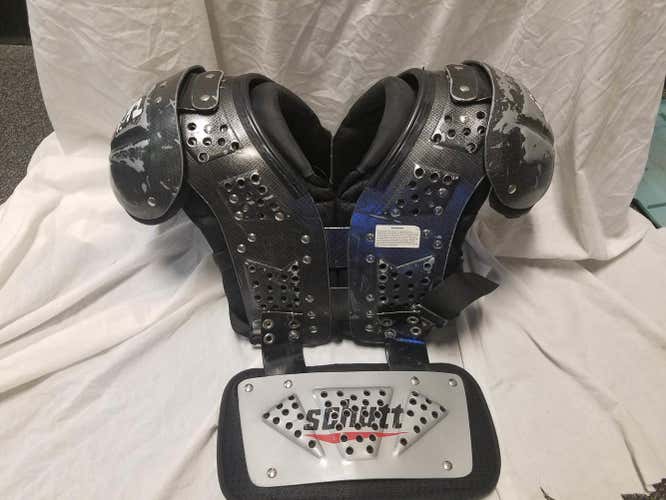 Used Medium Schutt Shoulder Pads Mid Flex 96000