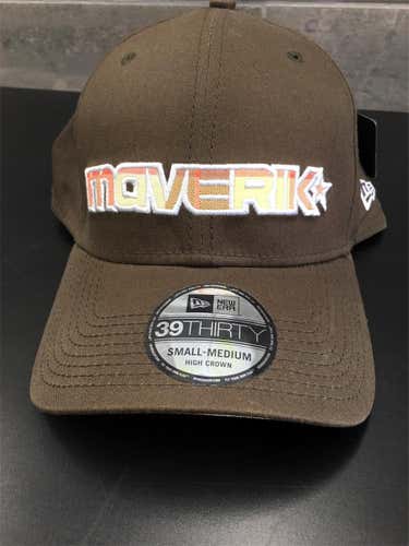 New Brown Flex Fit Adult Small / Medium Maverik Hat