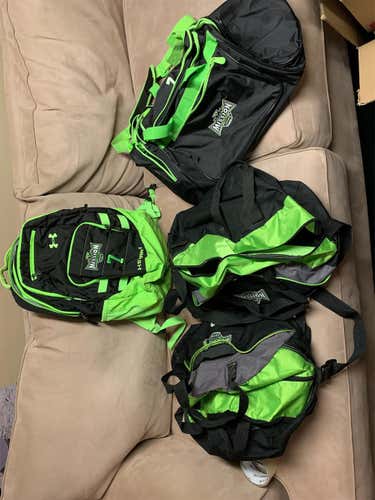 Chicago Mission Hockey Duffle Bags And Backpack