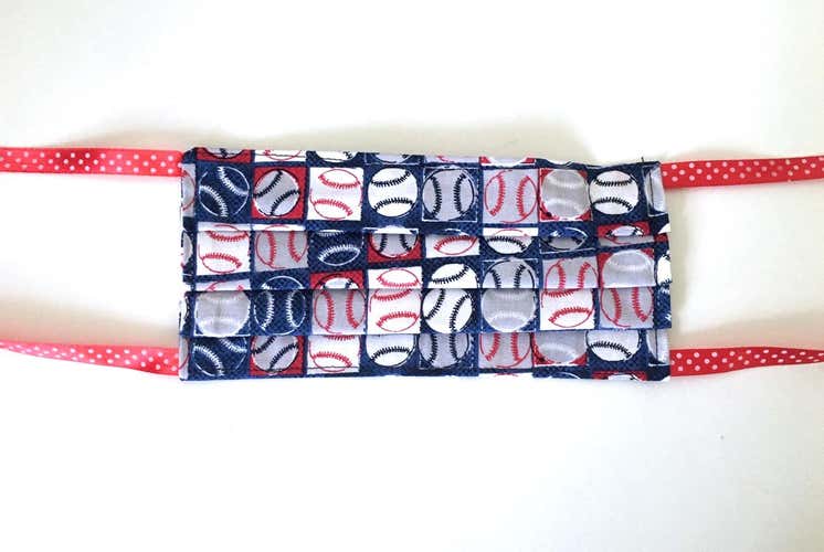BASEBALL Handmade Face Mask