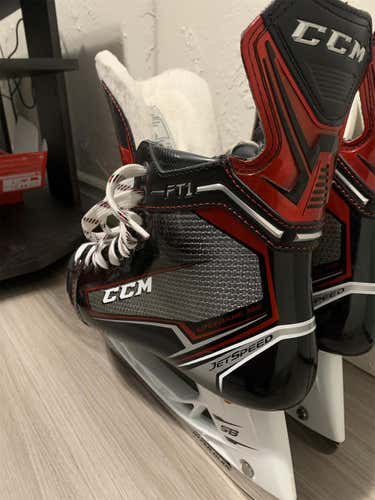 New CCM JetSpeed FT1 D&R (Regular)  Size 7.5 Hockey Skates