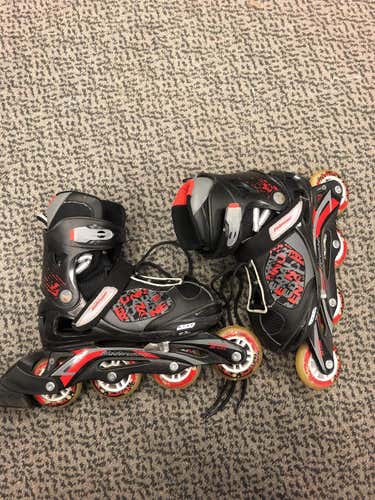 Junior Bladerunner Adjustable D&R (Regular)  Inline Skates Size 5-8