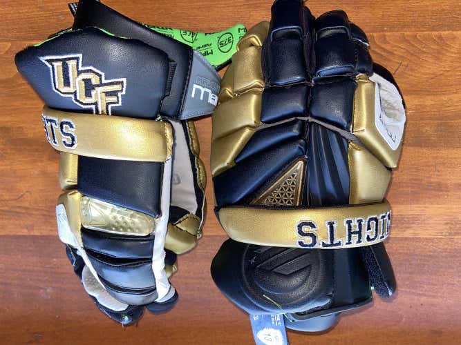 UCF Knights Maverik M4 Lacrosse Gloves