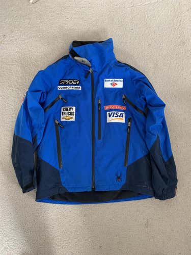 Blue Unisex Small Spyder Jacket