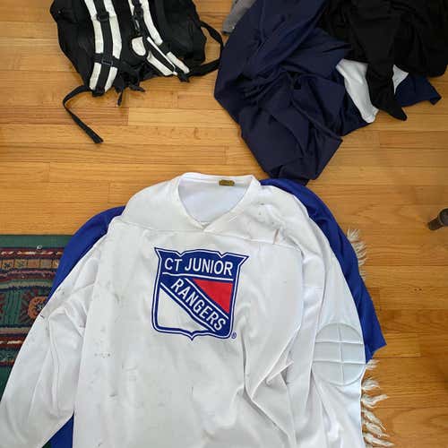 CT Jr Rangers  Goalie Practice Jerseys