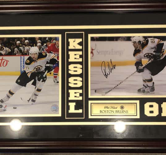 Official License Phill Kessel Autograph Picture