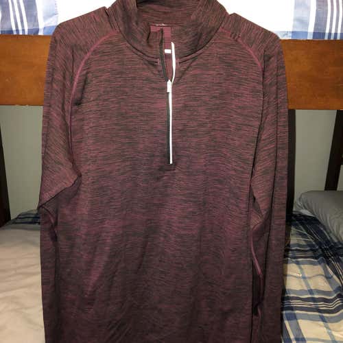Purple Men's Large Lululemon Shirt