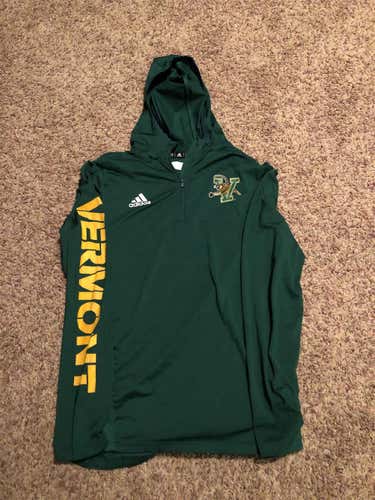 Green Vermont Catamounts  Men's Medium Adidas Jacket