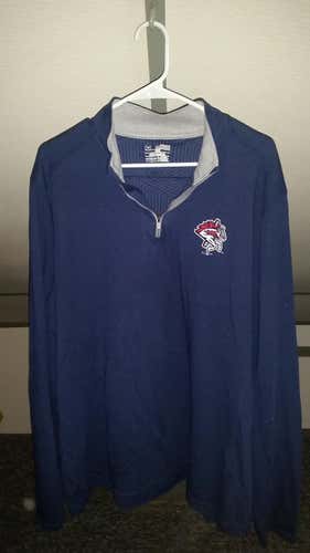 Binghamton Rumble Ponies Adult XXL Under Armour ColdGear 1/4 Zip Pullover Pro Stock