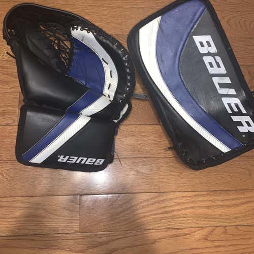 BAUER - Bauer Junior Glove And Blocker Set