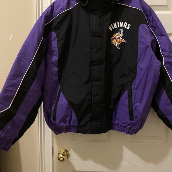 New NFL Minnesota Vikings Navy Blue Large Coat/Jacket