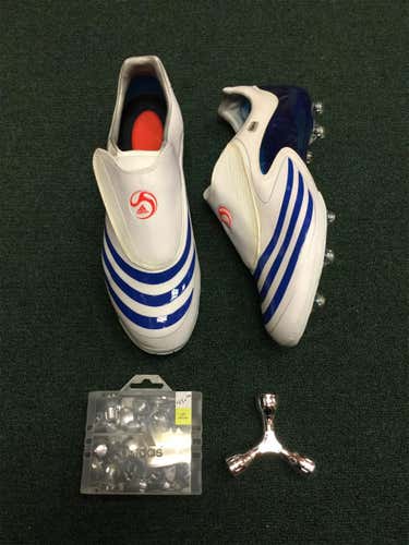 White Unisex Detachable Cleats Adidas F50.8 TUNIT FG/SG Cleats