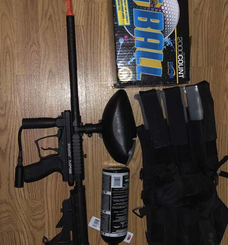 New Spyder Paintball Package
