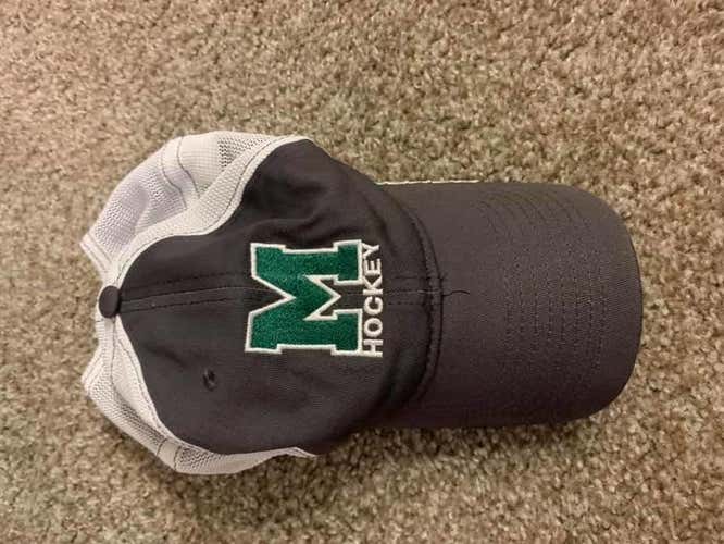 Gray Used Adult Unisex One Size Fits All Bauer Hat