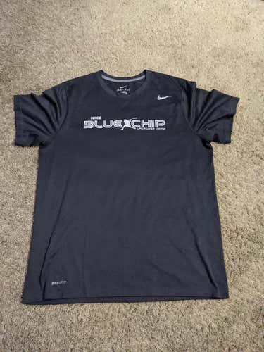 Rare Nike Blue Chip Lacrosse Shooter Shirt Large