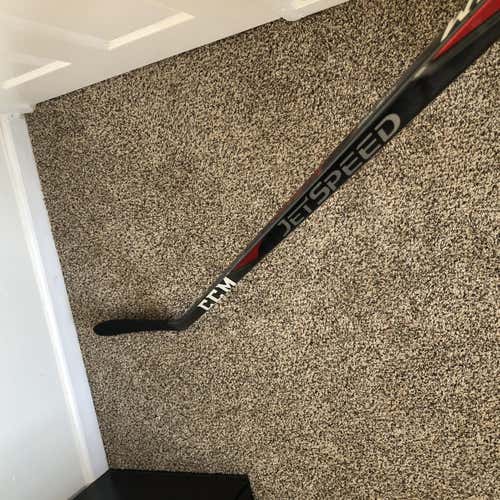 Used Right Handed JetSpeed Toe  Hockey Stick