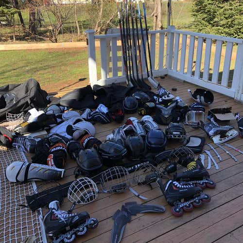 A LOT Of Unposted Senior Pro Hockey Equipment