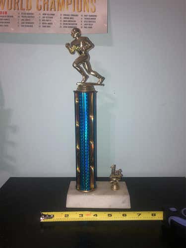 1st Place Football Trophy