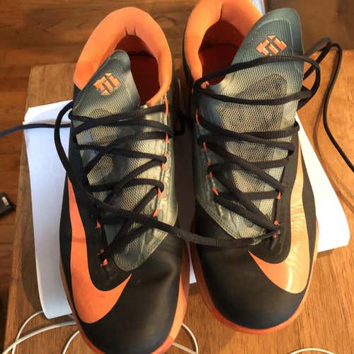 Nike KD VI Black And Orange Size 10