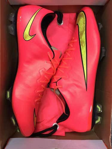 Pink Unisex Molded Cleats Nike Mercurial vapor x fg Cleats