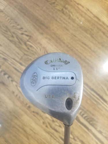 Used Women's Callaway Right Handed Big Bertha Driver Ladies Flex Loft 10.5