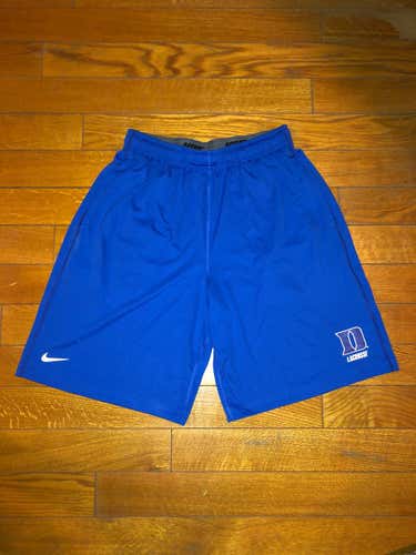 Duke Lacrosse New Adult Men's Large Nike Shorts