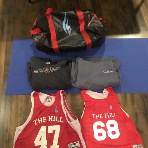 Hill Academy Pinnies And Hoodie