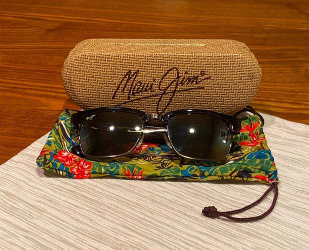 Maui Jim Kawika Polarized Sunglasses (Tortoise / Gold)