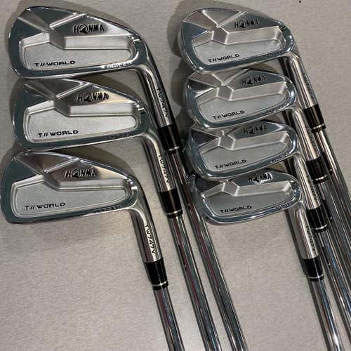 TW747v Forged Iron Set. 4-P, Stiff Flex.