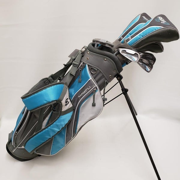 Used Maxfli Rev3 8 Piece Golf Junior & Teen Package Sets