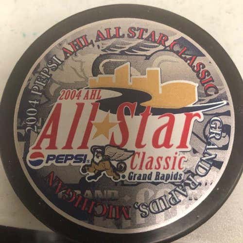 AHL 2004 All-Star Game - Grand Rapids Michigan - NEW Puck