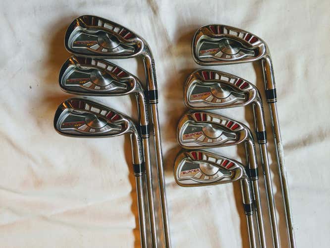 Used TaylorMade burner HT MRH golf irons 4 - pw