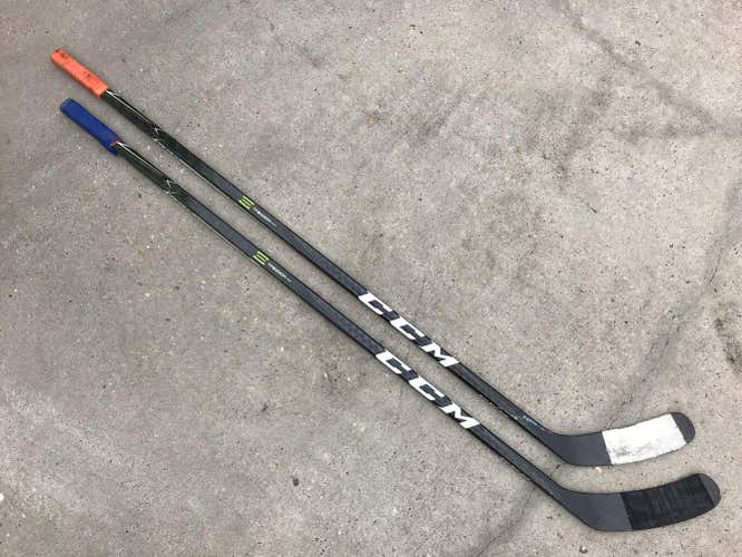2 PACK CCM RibCor Trigger Pro Stock Hockey Stick Grip 80/85 Flex Left 6175