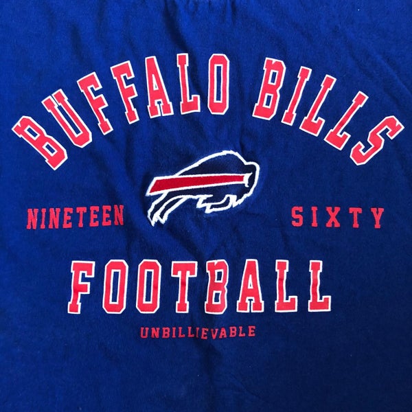 vintage buffalo bills unbillievable crewneck T-shirt team apparel heavy  Large