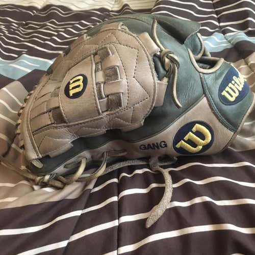 Used Left Handed A2000 ASO 12" Baseball Glove