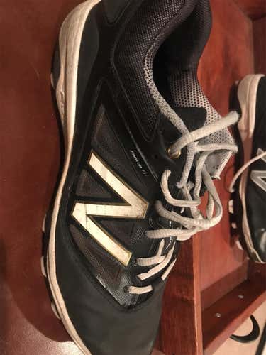 Black Men's 11.5 (Women's 12.5) Low Cut