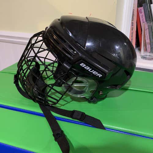 Black Used Youth  Bauer Helmet