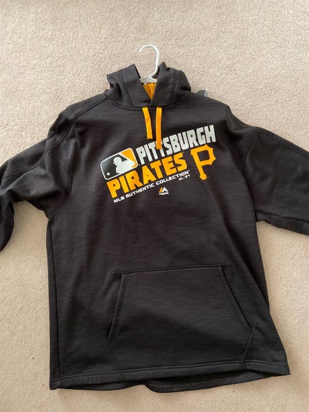 Men's Profile Black Pittsburgh Pirates Big & Tall Contrast Short Sleeve  Pullover Hoodie